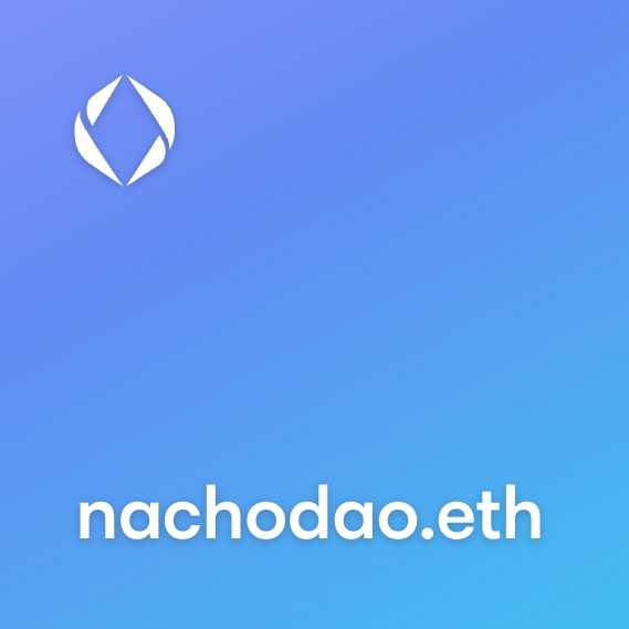 NFT called nachodao.eth