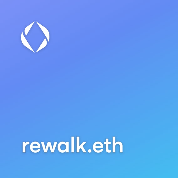 NFT called rewalk.eth