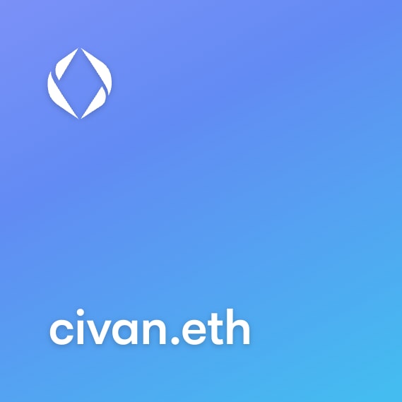 NFT called civan.eth