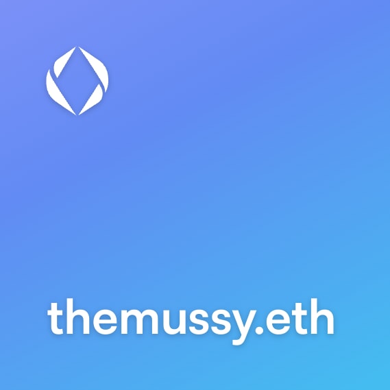 NFT called themussy.eth