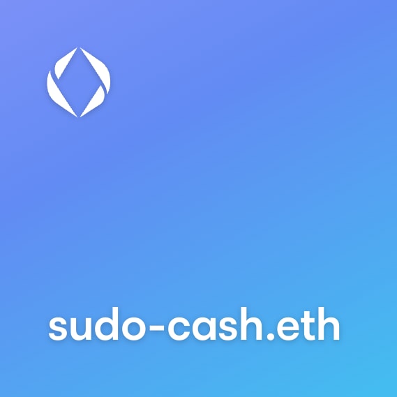 NFT called sudo-cash.eth