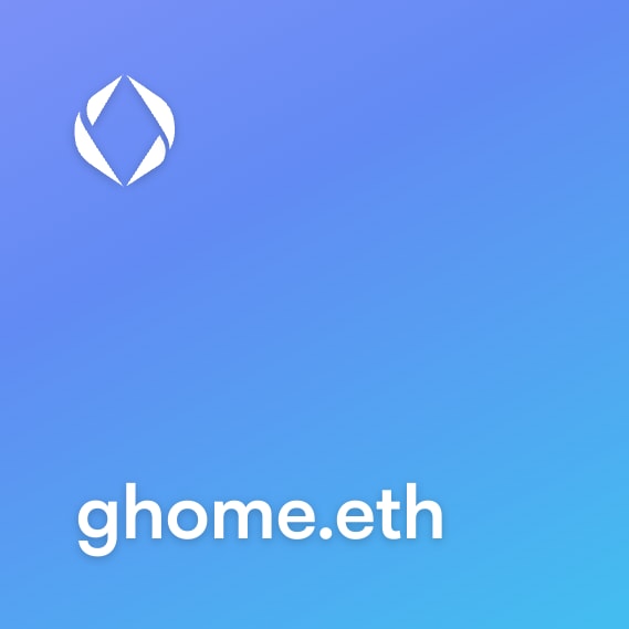 NFT called ghome.eth