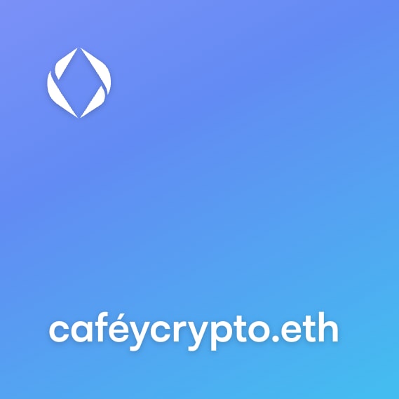 NFT called caféycrypto.eth