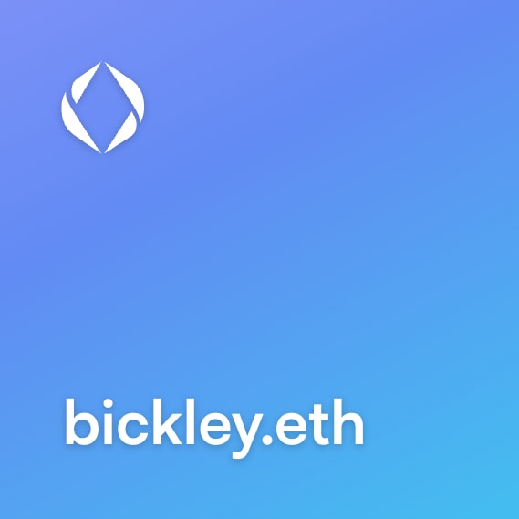 NFT called bickley.eth