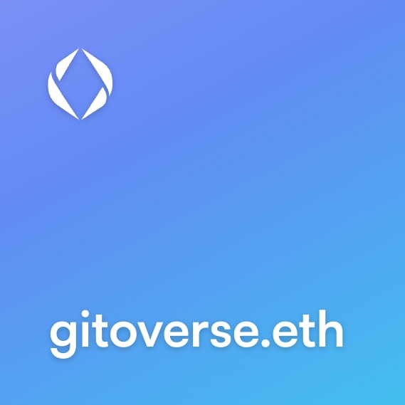 NFT called gitoverse.eth