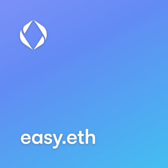 NFT called easy.eth