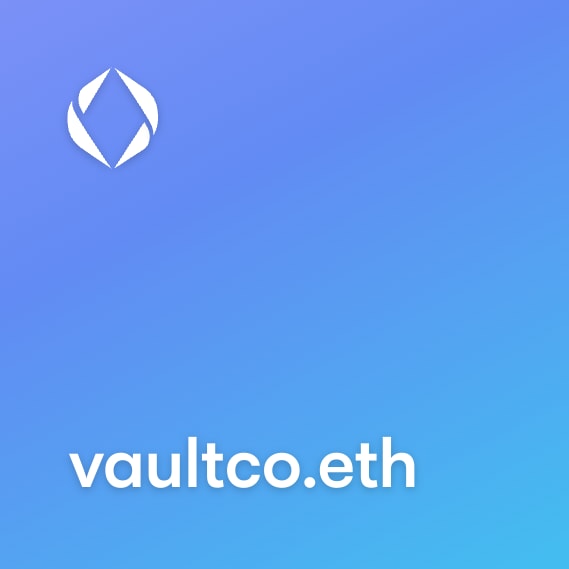 NFT called vaultco.eth