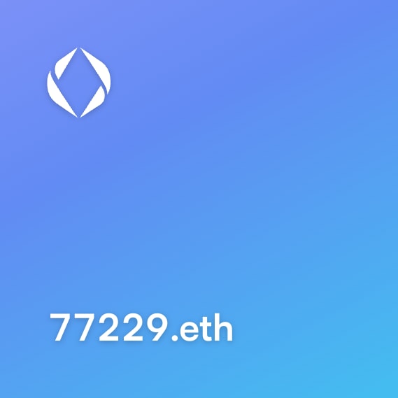 NFT called 77229.eth