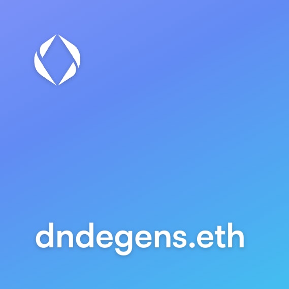 NFT called dndegens.eth