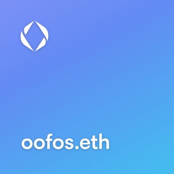 NFT called oofos.eth
