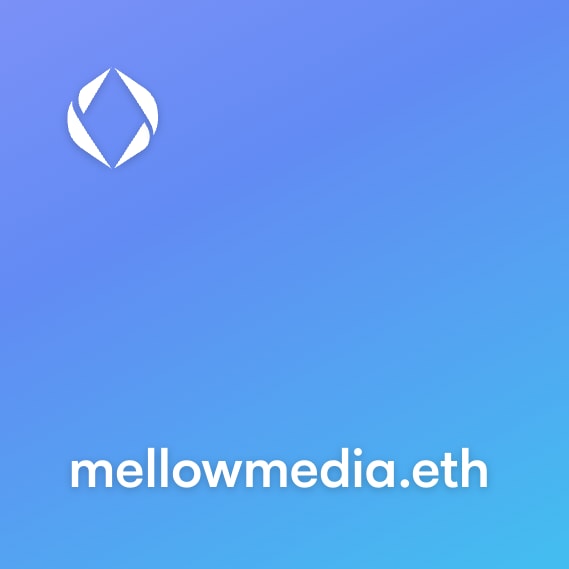 NFT called mellowmedia.eth