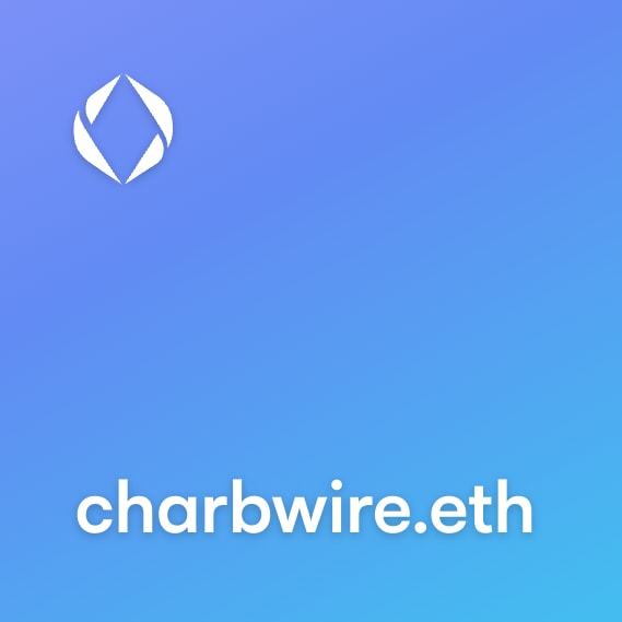 NFT called charbwire.eth