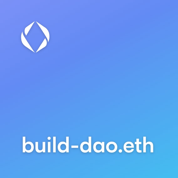 NFT called build-dao.eth