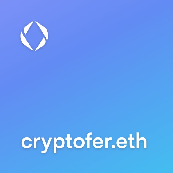 NFT called cryptofer.eth