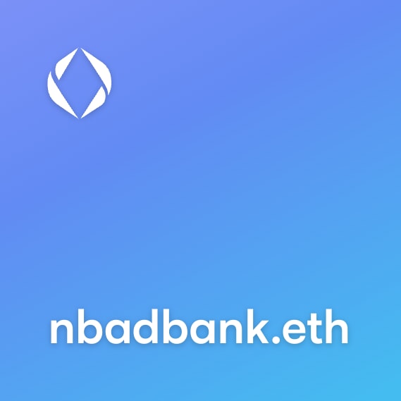 NFT called nbadbank.eth