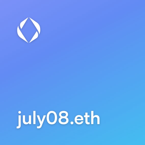 NFT called july08.eth