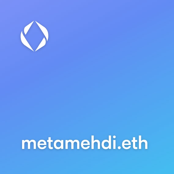 NFT called metamehdi.eth