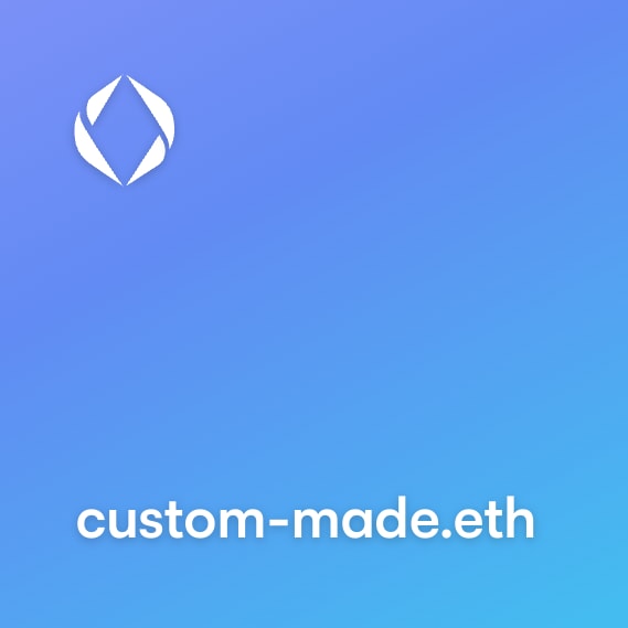 NFT called custom-made.eth