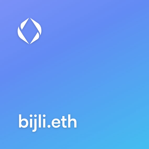 NFT called bijli.eth
