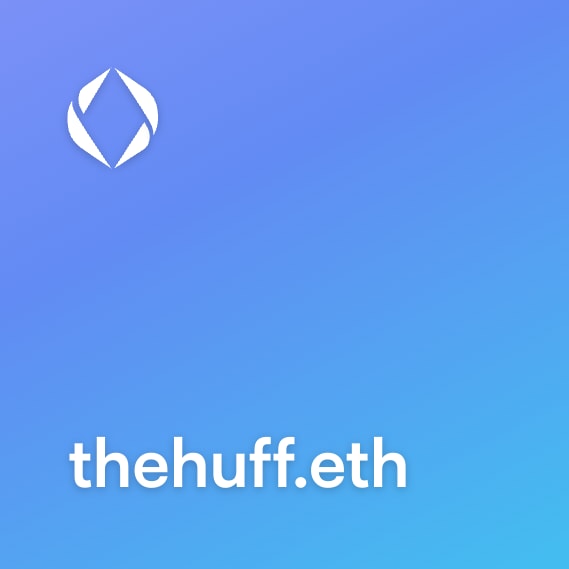 NFT called thehuff.eth