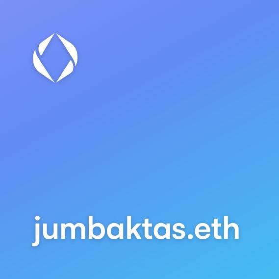 NFT called jumbaktas.eth