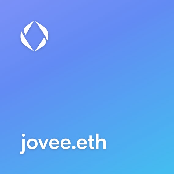 NFT called jovee.eth