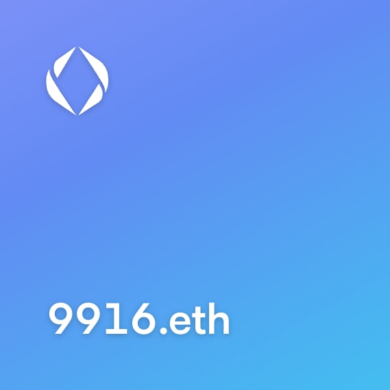 NFT called 9916.eth