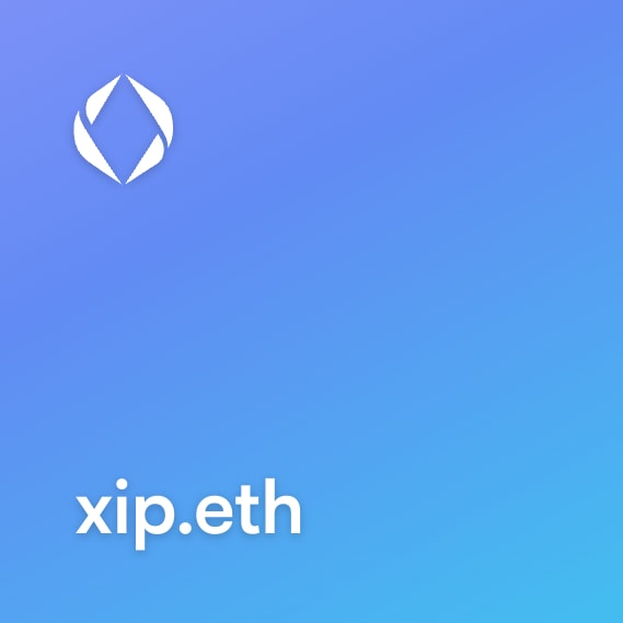 NFT called xip.eth