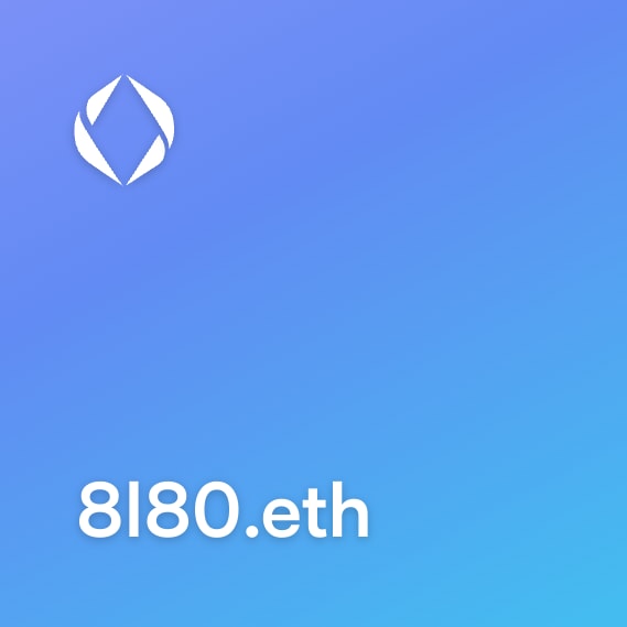 NFT called 8l80.eth