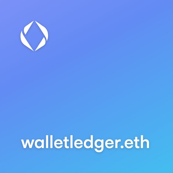 NFT called walletledger.eth