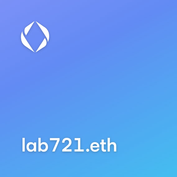 NFT called lab721.eth