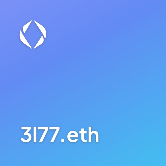 NFT called 3l77.eth