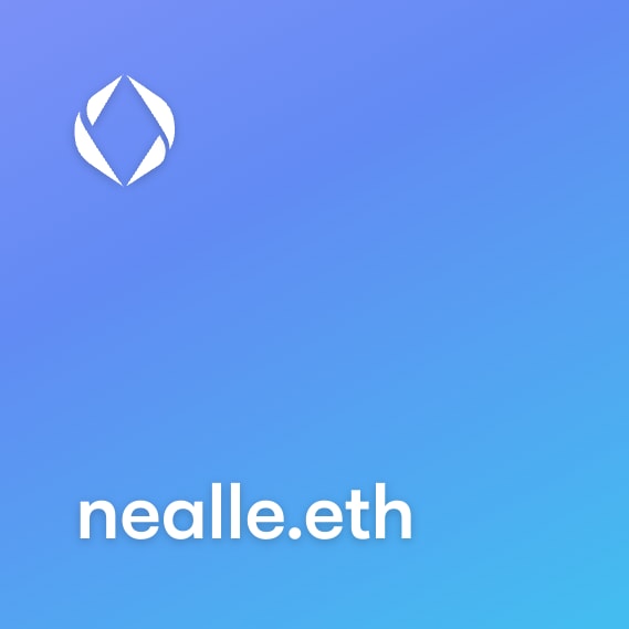 NFT called nealle.eth