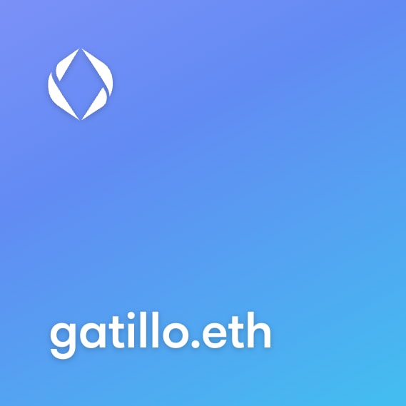 NFT called gatillo.eth