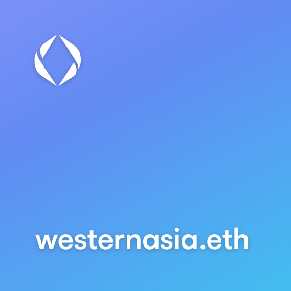 NFT called westernasia.eth