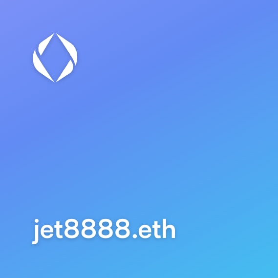 NFT called jet8888.eth