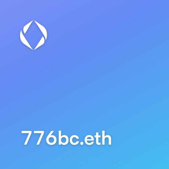 NFT called 776bc.eth