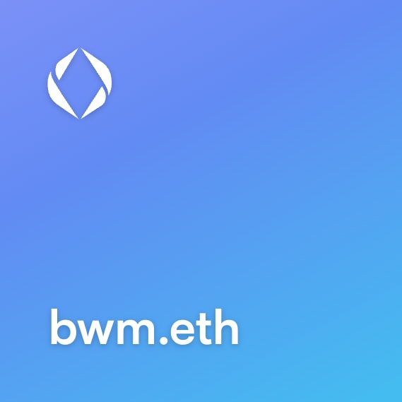 NFT called bwm.eth