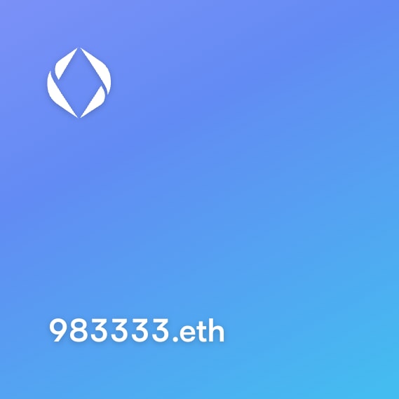 NFT called 983333.eth