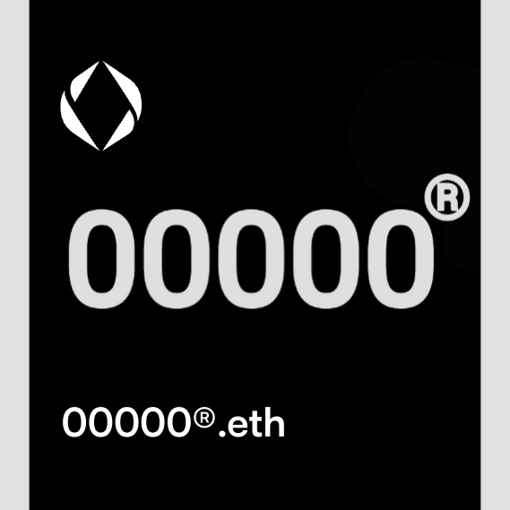 NFT called 00000®.eth