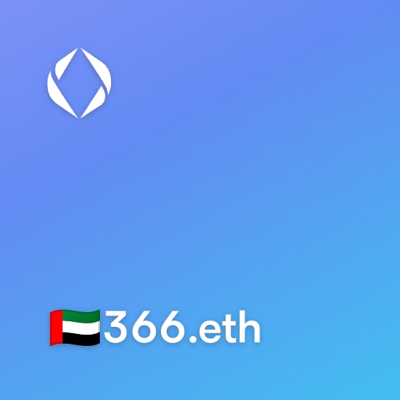 NFT called 🇦🇪366.eth