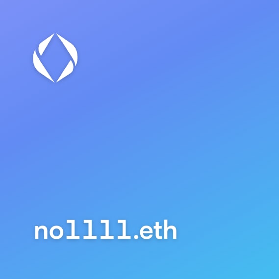 NFT called no1111.eth