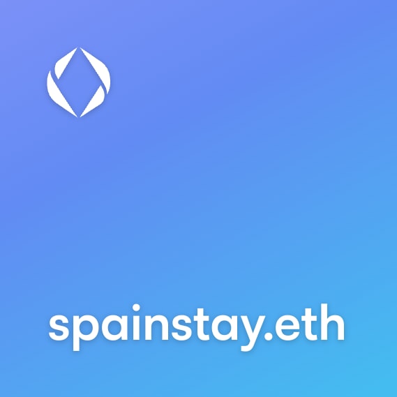 NFT called spainstay.eth