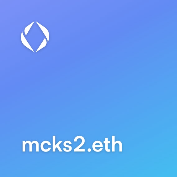 NFT called mcks2.eth