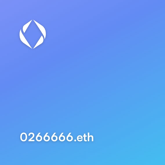 NFT called 0266666.eth