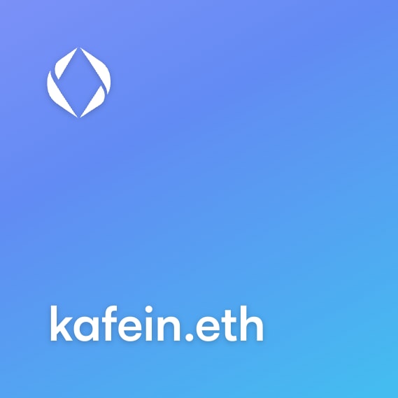 NFT called kafein.eth