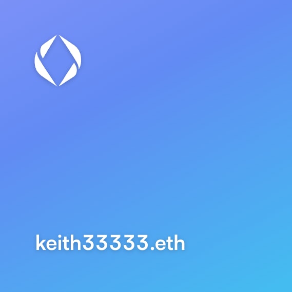 NFT called keith33333.eth