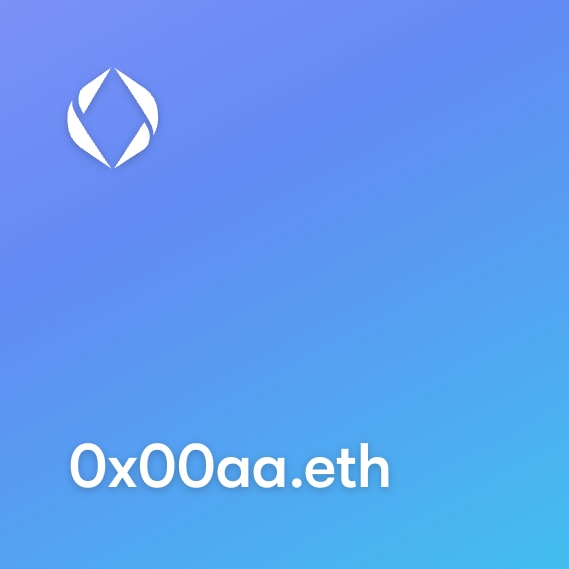 NFT called 0x00aa.eth