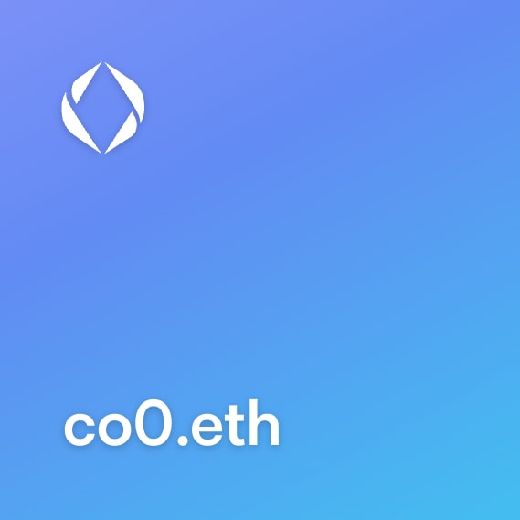 NFT called co0.eth