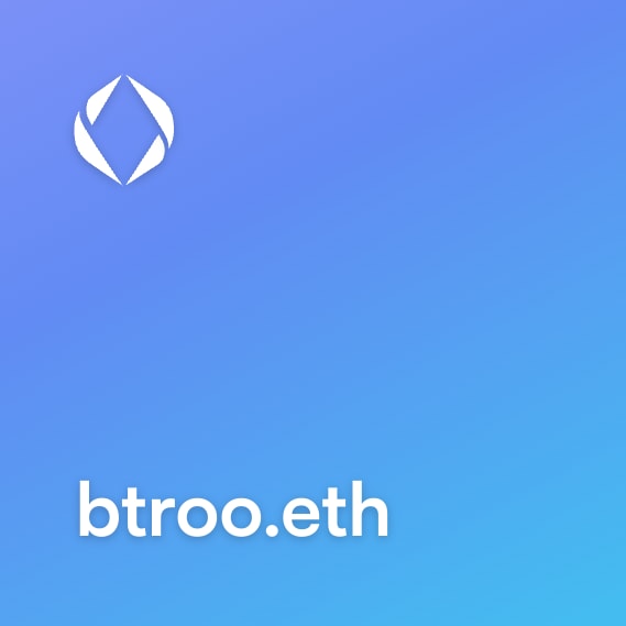 NFT called btroo.eth